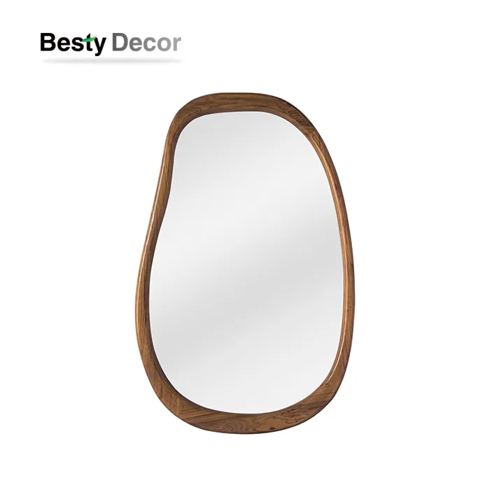 Scáthán Neamhrialta Frámaithe Adhmaid Soladach